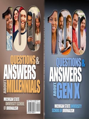 cover image of 100 Questions and Answers About Gen X Plus 100 Questions and Answers About Millennials